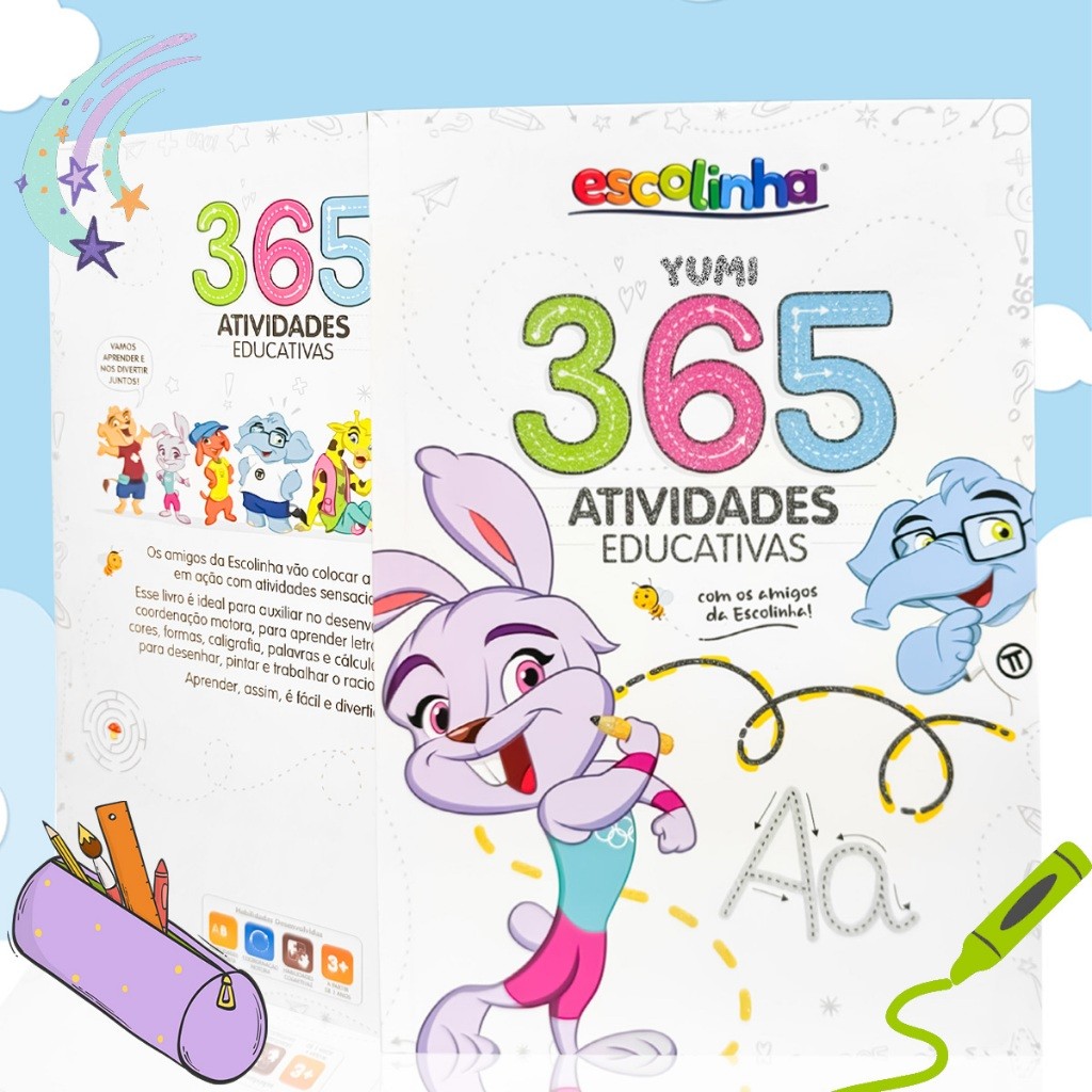 Foto do produto apresentado no guia: Livro 365 Atividades Educativas: escolha uma proposta de cada vez