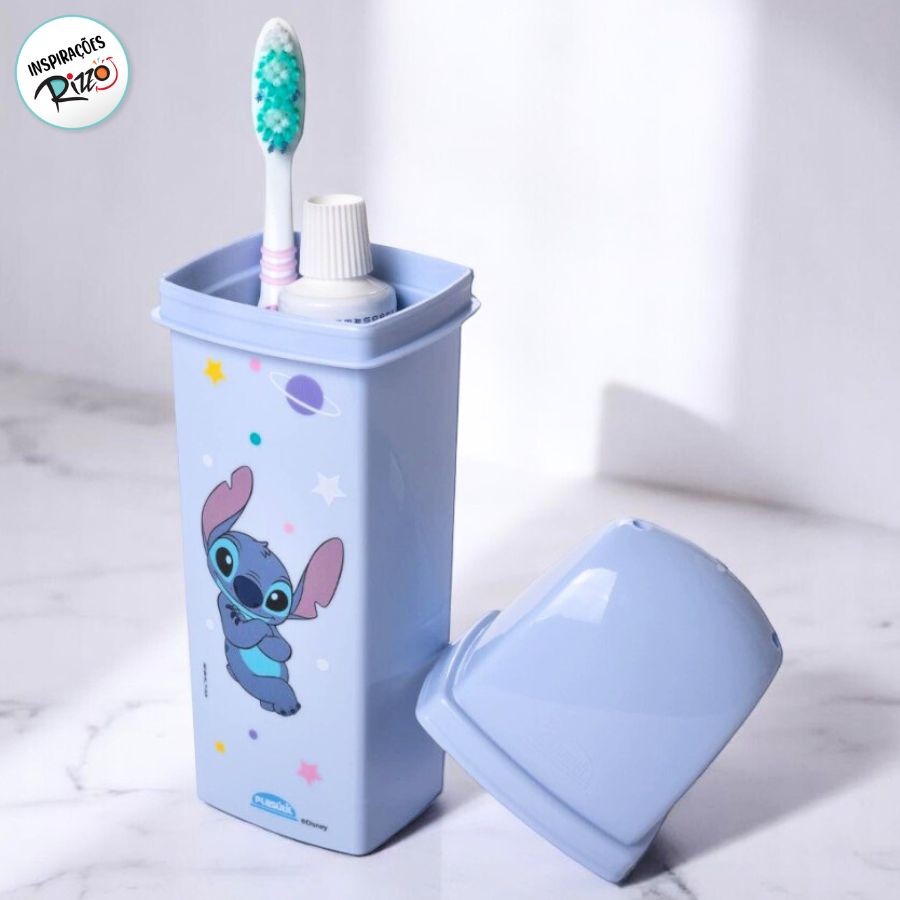 Foto do produto apresentado no guia: Porta-escova Stitch: um lugar para a escova nos passeios