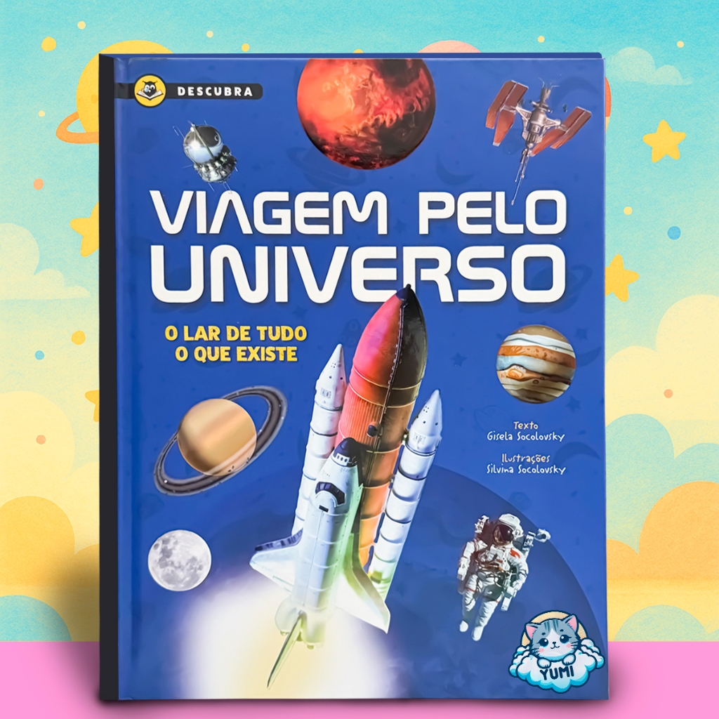 Foto do produto apresentado no guia: Livro Viagem pelo Universo: planetas e espaço para explorar em família